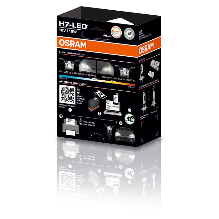Osram Night Breaker LED Speed H7 til MC - 1 stk. osram