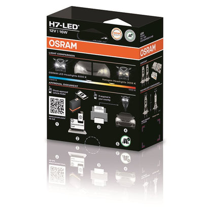 Osram Night Breaker LED Speed H7 - Sæt med 2 stk.