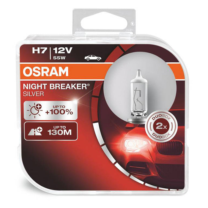 Osram Night Breaker Silver H7 55W 12V - Sæt osram