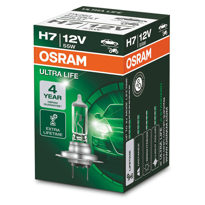 Osram Ultra Life H7 55W 12V - 1 stk. osram