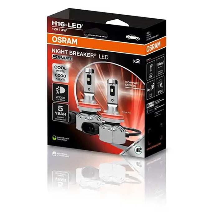 Osram Night Breaker Smart H16-LED 12V ECE godkendt - Sæ osram