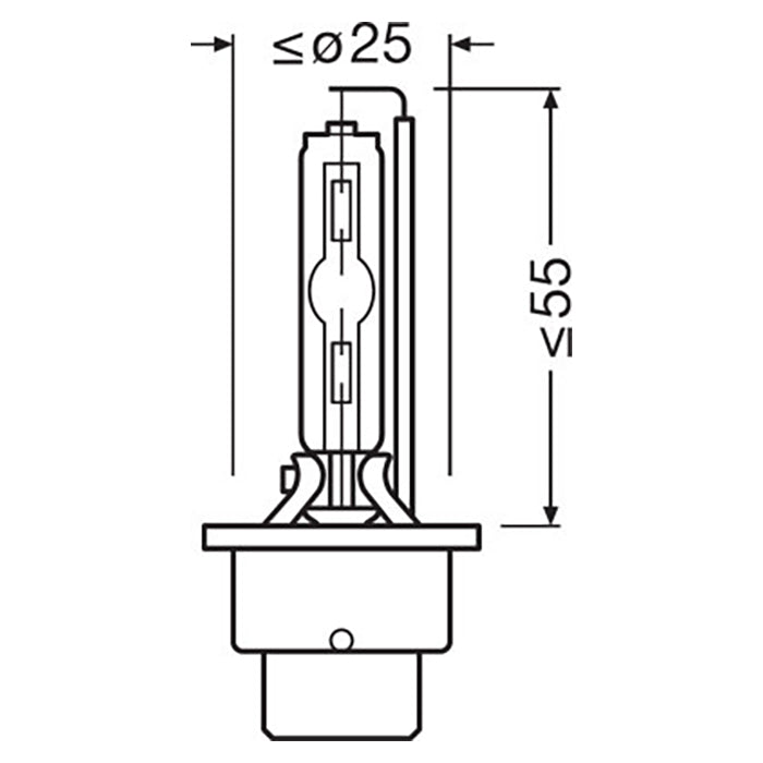 Osram Xenarc Ultra Life D2S Xenon - Sæt osram