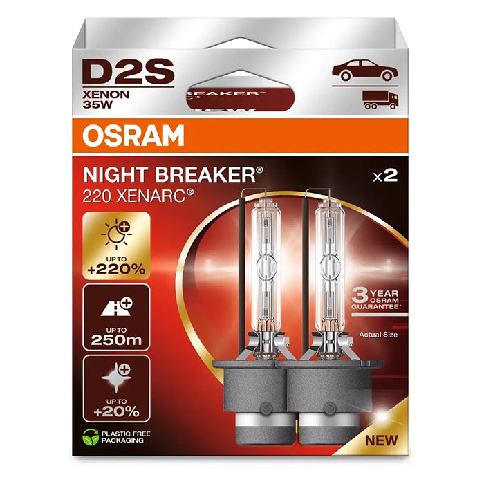Osram Xenarc Night Breaker 220 D2S Xenon - Sæt osram