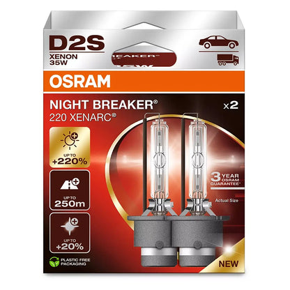 Osram Xenarc Night Breaker 220 D2S Xenon - Sæt osram