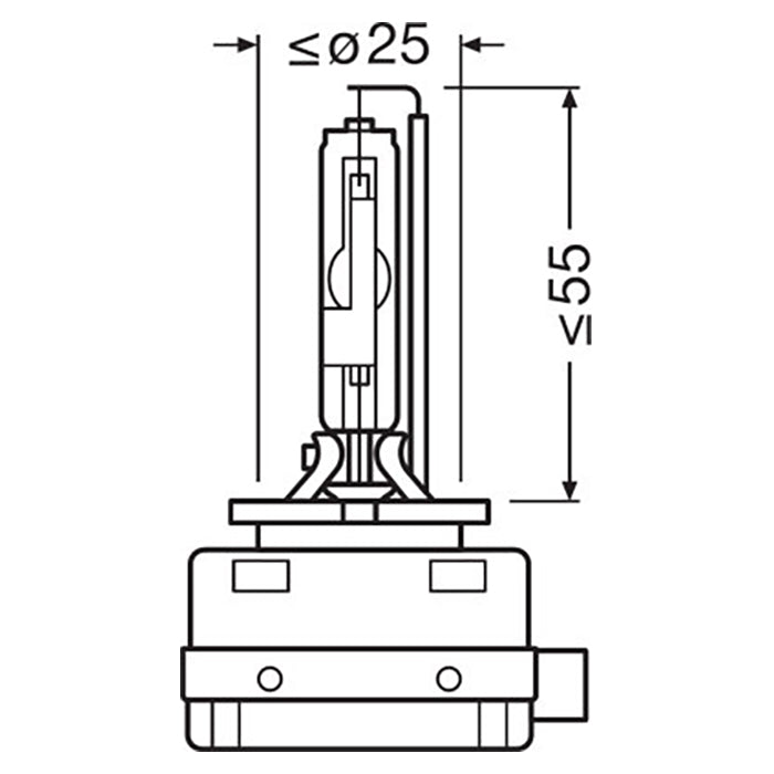 Osram Xenarc Ultra Life D3S Xenon - 1 stk. osram