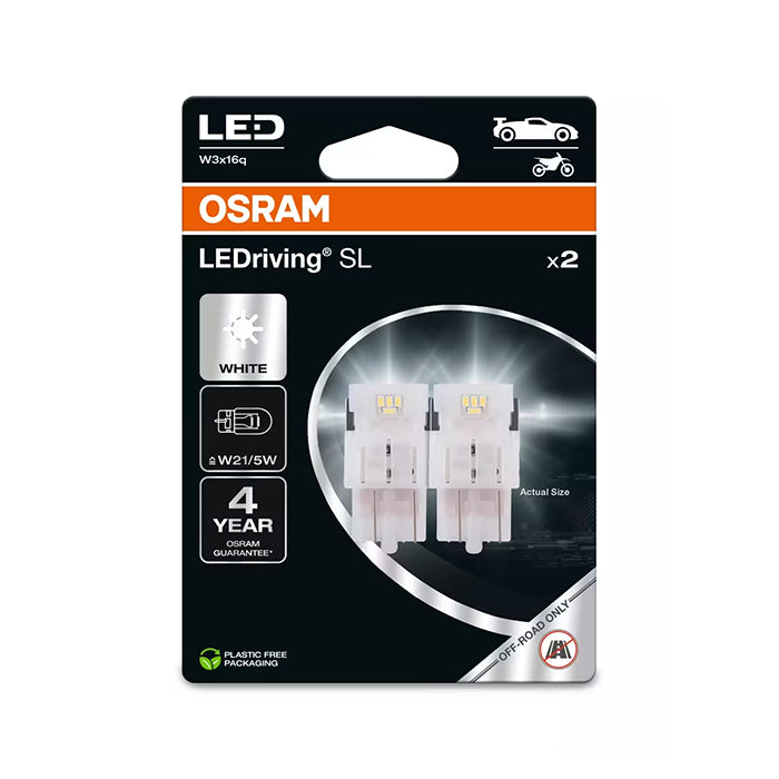 Osram LEDriving SL Hvid W21/5W 6000K - Sæt osram