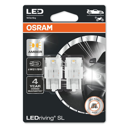 Osram LEDriving SL Gul P21/5W - Sæt osram