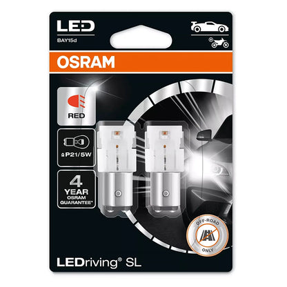 Osram LEDriving SL Rød P21/5W - Sæt osram