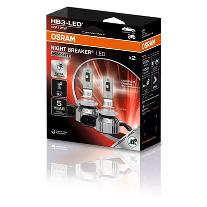 Osram Night Breaker Smart HB3 LED 12V - Sæt osram