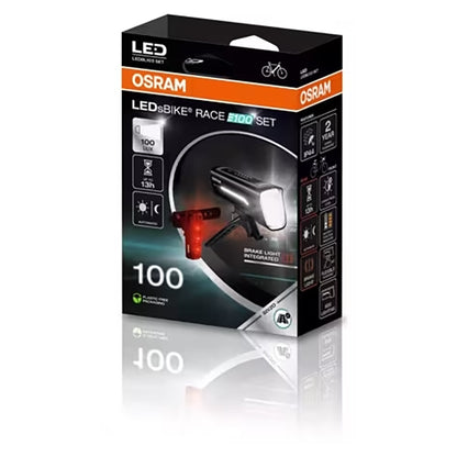 Osram LEDsBike Race 100 Cykellygter i sæt med 2 stk. osram
