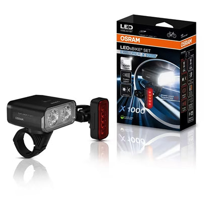 Osram LEDsBike Explorer X 1000 Spot i sæt med 2 stk. osram