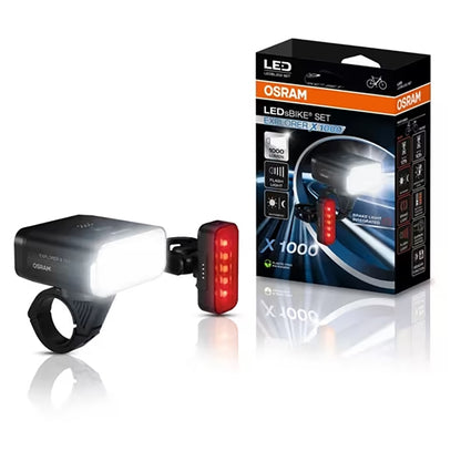 Osram LEDsBike Explorer X 1000 Spot i sæt med 2 stk. osram