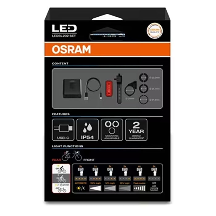 Osram LEDsBike Explorer X 1000 Spot i sæt med 2 stk. osram