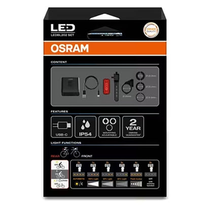 Osram LEDsBike Explorer X 1000 Spot i sæt med 2 stk. osram