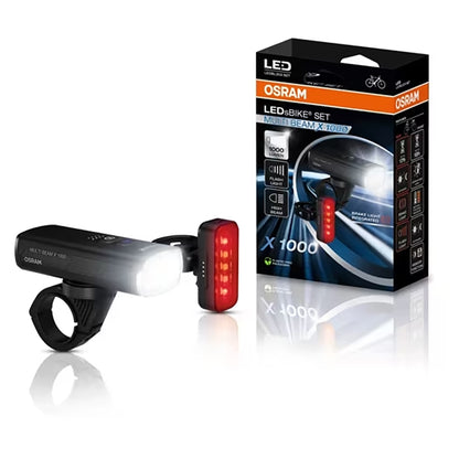 Osram LEDsBike Multi Beam X 1000 Spot i sæt med 2 stk. osram