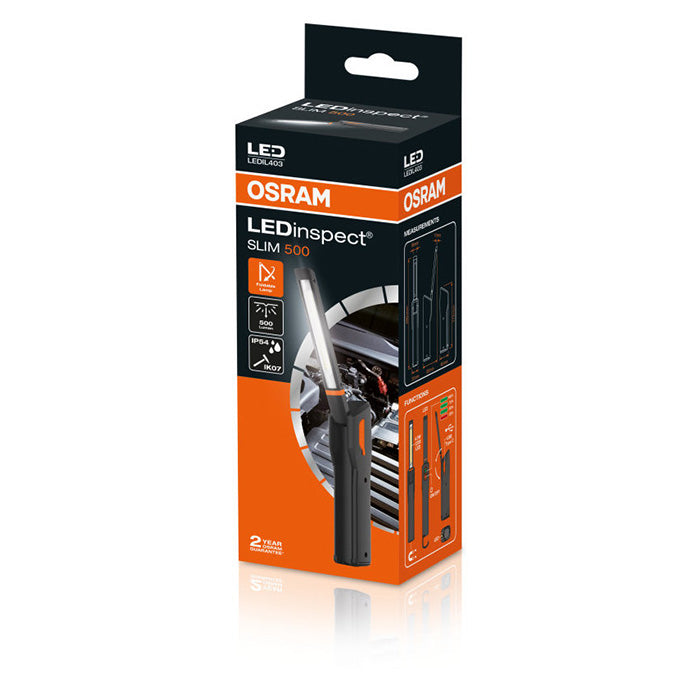 Osram foldbar LED inspektionslygte 500 lm osram