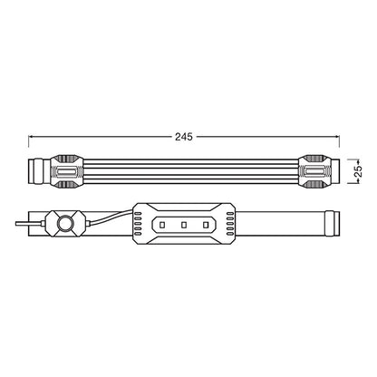 Osram fleksibel pandelampe 115lm osram