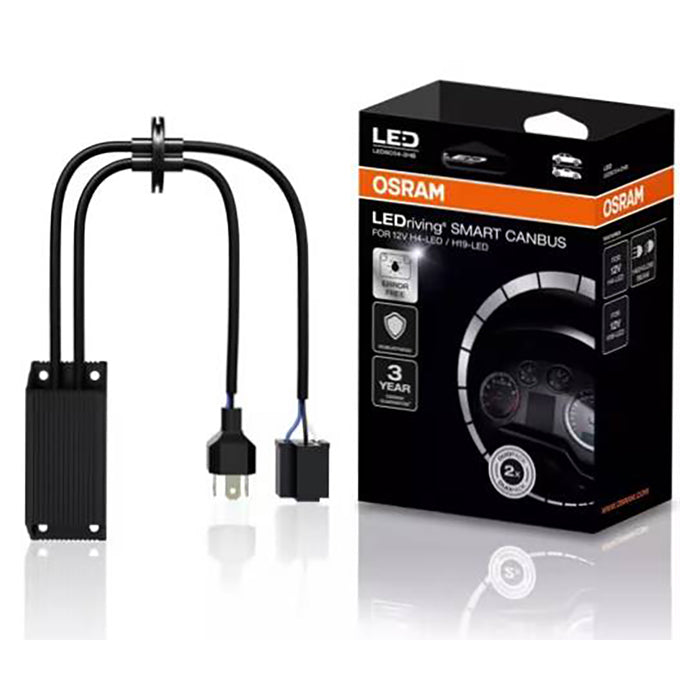 Osram LED Canbus Adaptersæt H4/H19 stik osram