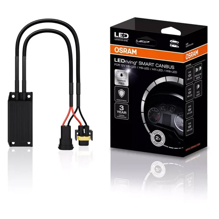 Osram LED Canbus Adaptersæt H8, H9, H11, H16 osram