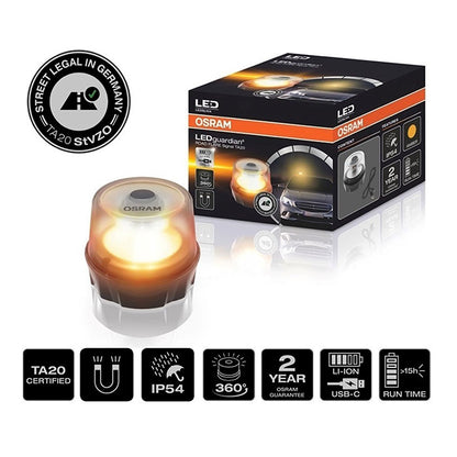 Osram LEDguardian gul advarselslygte TA20 osram