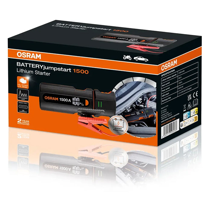 Osram BATTERY jumpstart 1500 OJS030 1500A osram