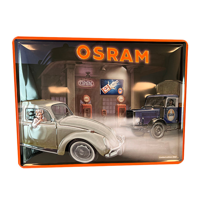 Osram Retro Metalskilt osram