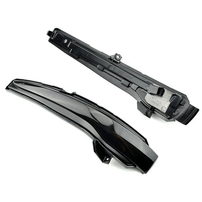 Dynamisk Blinklys – Mercedes W205, W222, GLC, E m.fl. (Sort Design)