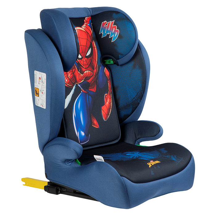 Disney Isofix Selepude Med Ryg Spiderman 105-150cm R129 disney