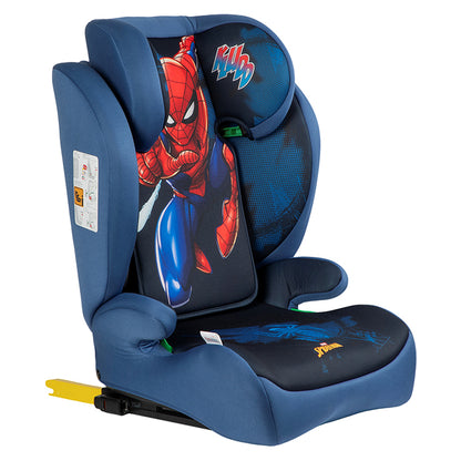 Disney Isofix Selepude Med Ryg Spiderman 105-150cm R129 disney