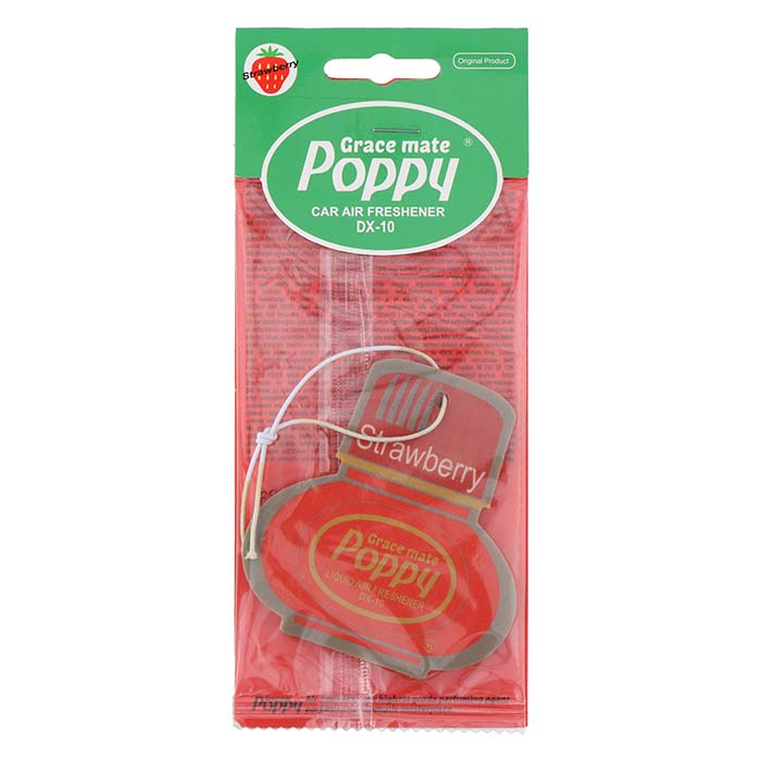 Poppy duftkort, Strawberry poppy
