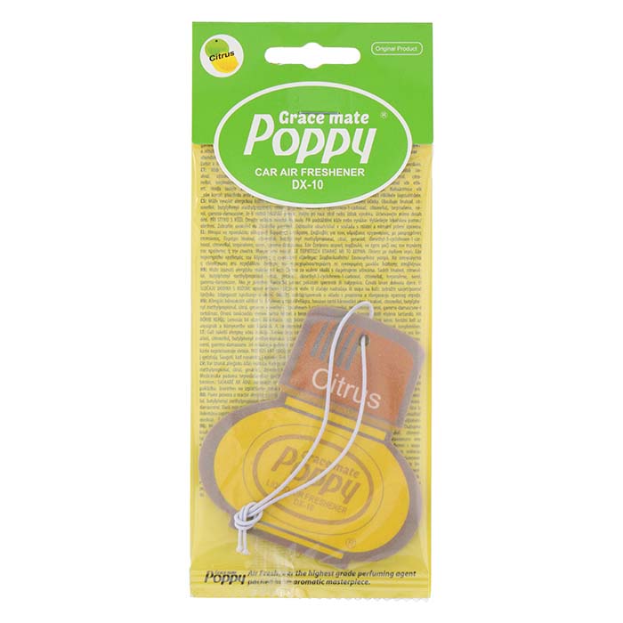 Poppy duftkort, Citrus poppy