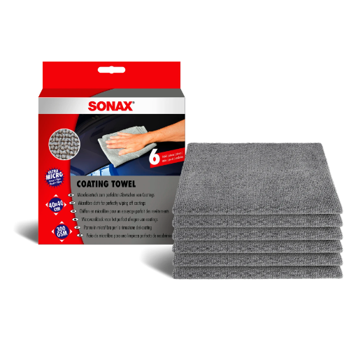 SONAX Coating Towel 6 stk. - BilligStyling