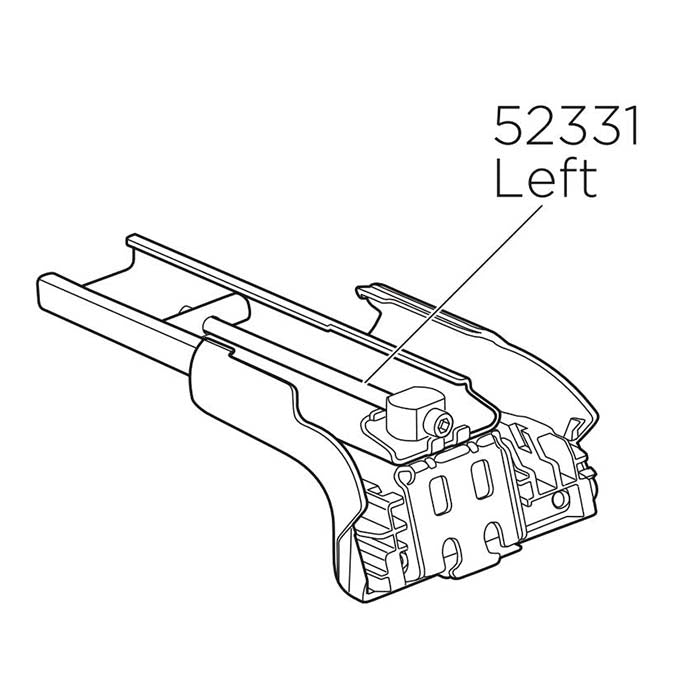 Thule fod venstre WingBar 959 edge thule
