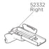 Thule fod højre til WingBar 959 edge thule