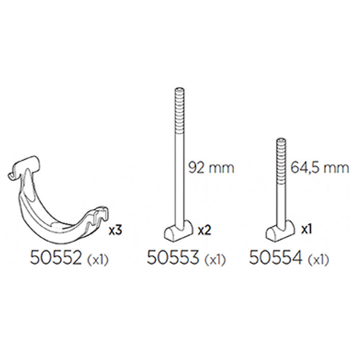 THULE Squarebar ADAPTER TIL PRORIDE thule