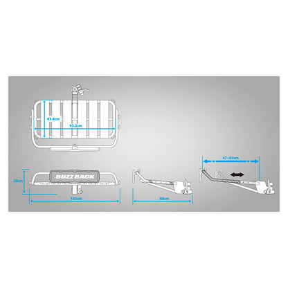 BUZZRACK Buzzpro P10S Bagageplatform buzzrack