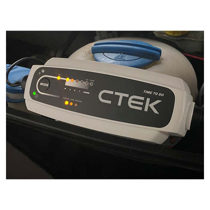 CTEK lader ct5 time to go - BilligStyling
