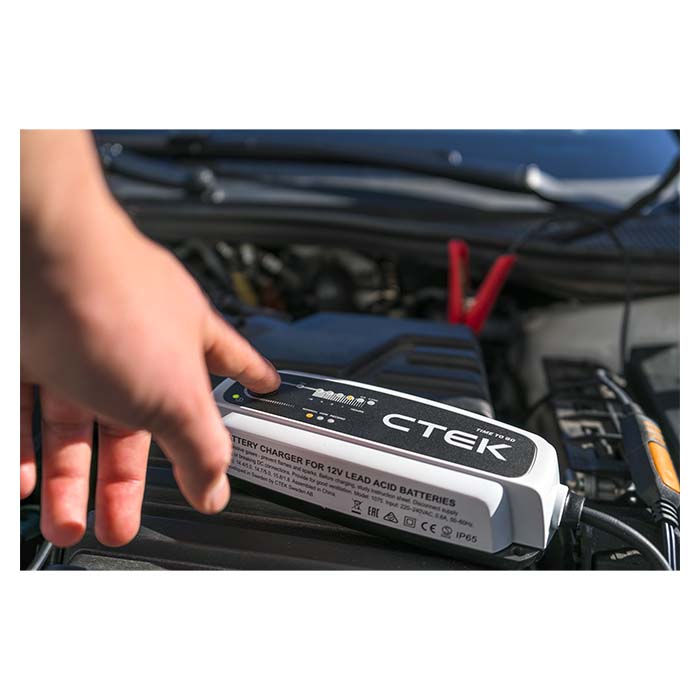 CTEK lader ct5 time to go - BilligStyling