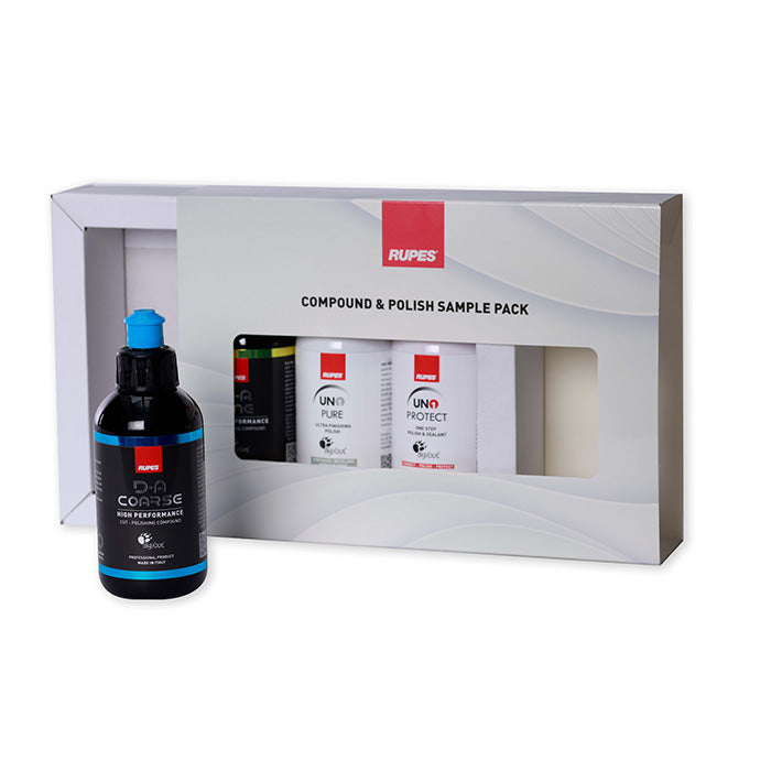Rupes compound &amp; polish sample pack rupes