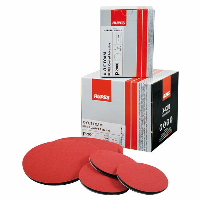 Rupes skum sliberondel, Ø:125 mm. P2000, 20 stk. rupes