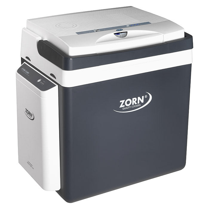 ZORN 25L elektrisk køleboks 12/230V ink. batteri 7,8 Ah zorn