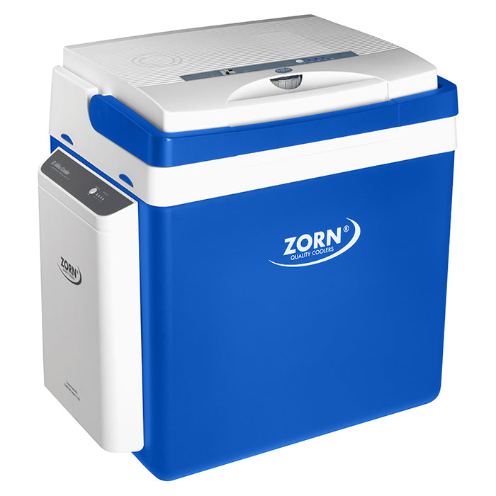 ZORN 25L elektrisk køleboks 12/230V ink. batteri 7,8 Ah zorn