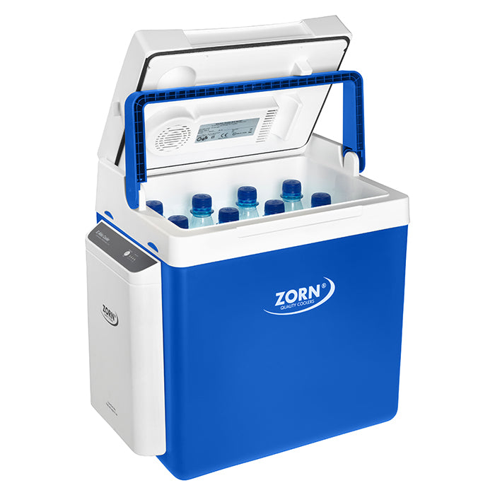 ZORN 25L elektrisk køleboks 12/230V ink. batteri 7,8 Ah zorn