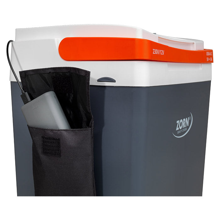 ZORN 25L elektrisk køleboks 12/230V og USB zorn