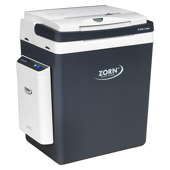 ZORN 30L elektrisk køleboks 12/230V ink.batteri 20,8 Ah zorn
