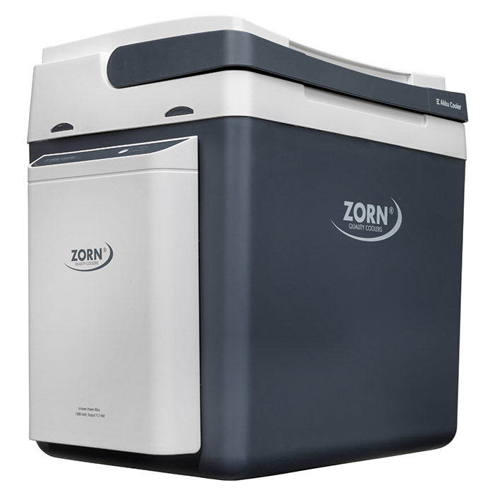 ZORN 30L elektrisk køleboks 12/230V ink.batteri 20,8 Ah zorn