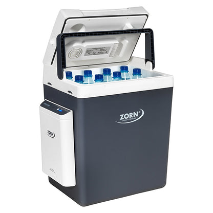 ZORN 30L elektrisk køleboks 12/230V ink.batteri 20,8 Ah zorn