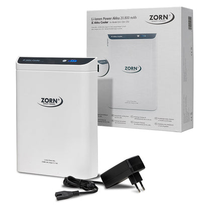 ZORN 30L elektrisk køleboks 12/230V ink.batteri 20,8 Ah zorn