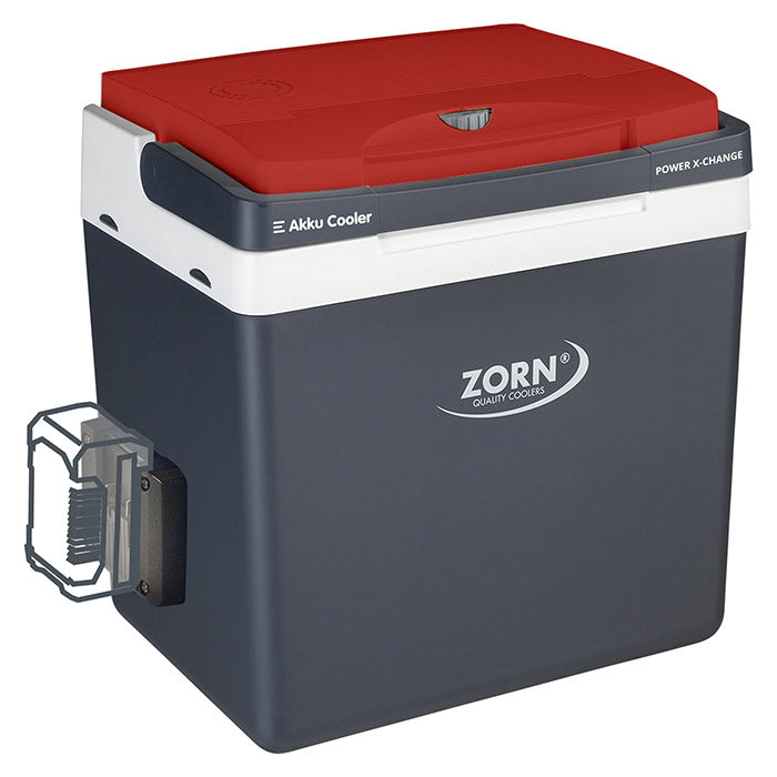 ZORN 26L elektrisk køleboks 12/230V + Akku 18V tilslut zorn