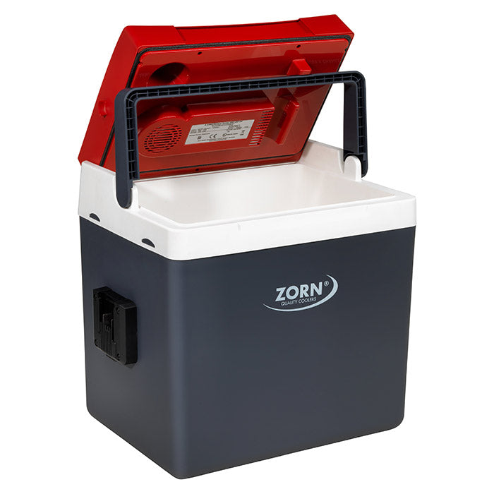 ZORN 26L elektrisk køleboks 12/230V + Akku 18V tilslut zorn